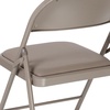 image:imageFlash Furniture HERCULES Series Double Braced Beige Vinyl Folding ChairGrey