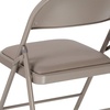 image:imageFlash Furniture HERCULES Series Double Braced Beige Vinyl Folding ChairGrey