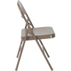 image:imageFlash Furniture HERCULES Series Double Braced Black Metal Folding ChairBeige
