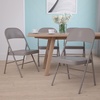 image:imageFlash Furniture HERCULES Series Double Braced Black Metal Folding ChairBeige