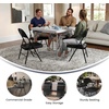 image:imageFlash Furniture HERCULES Series Double Braced Black Metal Folding ChairBlack