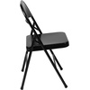 image:imageFlash Furniture HERCULES Series Double Braced Black Metal Folding ChairBlack