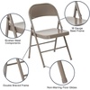 image:imageFlash Furniture HERCULES Series Double Braced Black Metal Folding ChairGrey