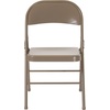image:imageFlash Furniture HERCULES Series Double Braced Black Metal Folding ChairGrey