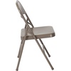 image:imageFlash Furniture HERCULES Series Double Braced Black Metal Folding ChairGrey