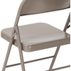 image:imageFlash Furniture HERCULES Series Double Braced Black Metal Folding ChairGrey