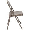 image:imageFlash Furniture HERCULES Series Double Braced Black Metal Folding ChairGrey