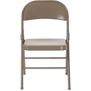image:imageFlash Furniture HERCULES Series Double Braced Black Metal Folding ChairGrey