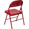 image:imageFlash Furniture HERCULES Series Double Braced Black Metal Folding ChairRed