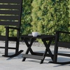 image:imageFlash Furniture Halifax Outdoor Folding Side Table Portable AllWeather HDPE Adirondack Side Table BlueBlack