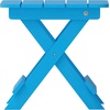 image:imageFlash Furniture Halifax Outdoor Folding Side Table Portable AllWeather HDPE Adirondack Side Table BlueBlue