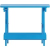image:imageFlash Furniture Halifax Outdoor Folding Side Table Portable AllWeather HDPE Adirondack Side Table BlueBlue
