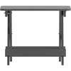 image:imageFlash Furniture Halifax Outdoor Folding Side Table Portable AllWeather HDPE Adirondack Side Table BlueGrey