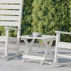 image:imageFlash Furniture Halifax Outdoor Folding Side Table Portable AllWeather HDPE Adirondack Side Table BlueWhite