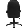 image:imageFlash Furniture Hansel High Back Black LeatherSoft Executive Swivel Office Chair with Arms