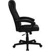 image:imageFlash Furniture Hansel High Back Black LeatherSoft Executive Swivel Office Chair with Arms