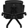 image:imageFlash Furniture Hansel High Back Black LeatherSoft Executive Swivel Office Chair with Double Layered Headrest and Open Arms