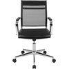image:imageFlash Furniture Hansel MidBack Black Mesh Contemporary Executive Swivel Office Chair with LeatherSoft Seat