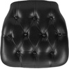 image:imageFlash Furniture Hard Gold Tufted Vinyl Chiavari Chair CushionBlack