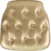 image:imageFlash Furniture Hard Gold Tufted Vinyl Chiavari Chair CushionGold