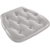 image:imageFlash Furniture Hard Gold Tufted Vinyl Chiavari Chair CushionSilver
