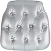 image:imageFlash Furniture Hard Gold Tufted Vinyl Chiavari Chair CushionSilver