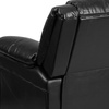 image:imageFlash Furniture Harmony Series Gray LeatherSoft ReclinerBlack Leathersoft