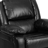 image:imageFlash Furniture Harmony Series Gray LeatherSoft ReclinerBlack Leathersoft