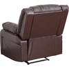 image:imageFlash Furniture Harmony Series Gray LeatherSoft ReclinerBrown Leathersoft