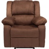 image:imageFlash Furniture Harmony Series Gray LeatherSoft ReclinerChocolate Brown Microfiber