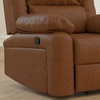 image:imageFlash Furniture Harmony Series Gray LeatherSoft ReclinerCognac Leathersoft