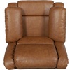 image:imageFlash Furniture Harmony Series Gray LeatherSoft ReclinerCognac Leathersoft