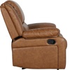image:imageFlash Furniture Harmony Series Gray LeatherSoft ReclinerCognac Leathersoft