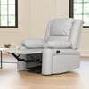 image:imageFlash Furniture Harmony Series Gray LeatherSoft ReclinerCream Leathersoft