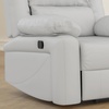 image:imageFlash Furniture Harmony Series Gray LeatherSoft ReclinerCream Leathersoft
