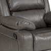 image:imageFlash Furniture Harmony Series Gray LeatherSoft ReclinerGray Leathersoft