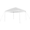 image:imageFlash Furniture Harris 10x10 White Pop Up Event Canopy Tent with Wheeled Case and Folding Bench Set  Portable Tailgate Camping Event SetWhite