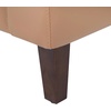 image:imageFlash Furniture Hercules Artemis Commercial Modular Middle Chair for Reception and Lobby Areas with Solid Wood Legs Black LeatherSoftCognac