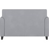 image:imageFlash Furniture Hercules Diplomat Series LeatherSoft Upholstered Loveseat Modern Small Sofa for Living Room or Office NavyGrey
