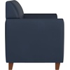 image:imageFlash Furniture Hercules Diplomat Series LeatherSoft Upholstered Loveseat Modern Small Sofa for Living Room or Office NavyNavy