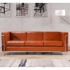 image:imageFlash Furniture Hercules Regal Series Contemporary Gray LeatherSoft Chair with Encasing FrameCognac