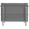 image:imageFlash Furniture Hercules Regal Series Contemporary Gray LeatherSoft Chair with Encasing FrameGrey