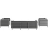 image:imageFlash Furniture Hercules Regal Series Contemporary Gray LeatherSoft Chair with Encasing FrameGrey