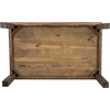 image:imageFlash Furniture Hercules Series 60 x 38 Rectangular Rustic Solid Pine Restaurant Table Antique Farmhouse Dining Table for Kitchens and RestaurantsAntique Rustic