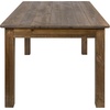 image:imageFlash Furniture Hercules Series 60 x 38 Rectangular Rustic Solid Pine Restaurant Table Antique Farmhouse Dining Table for Kitchens and RestaurantsAntique Rustic