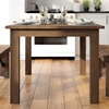 image:imageFlash Furniture Hercules Series 60 x 38 Rectangular Rustic Solid Pine Restaurant Table Antique Farmhouse Dining Table for Kitchens and RestaurantsAntique Rustic