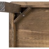 image:imageFlash Furniture Hercules Series 60 x 38 Rectangular Rustic Solid Pine Restaurant Table Antique Farmhouse Dining Table for Kitchens and RestaurantsAntique Rustic