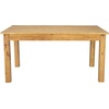 image:imageFlash Furniture Hercules Series 60 x 38 Rectangular Rustic Solid Pine Restaurant Table Antique Farmhouse Dining Table for Kitchens and RestaurantsLight Natural