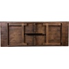 image:imageFlash Furniture Hercules Series 9 x 40 Rustic Solid Pine Folding Dining Table Rectangular Antique Farmhouse Dining and Event Extension Table