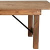 image:imageFlash Furniture Hercules Series 9 x 40 Rustic Solid Pine Folding Dining Table Rectangular Antique Farmhouse Dining and Event Extension Table